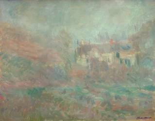 Maisons à Falaise, Nebel