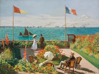 Die Terrasse von Sainte-Adresse