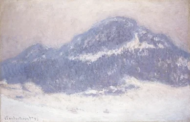 Mont Kolsaas, nebliges Wetter, 1895