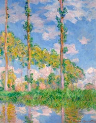 Pappeln in der Sonne, 1891