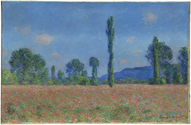 Mohnfeld, Giverny, 1890-91