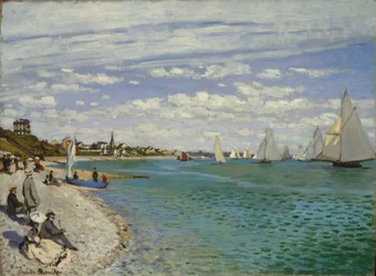 Regatta bei Sainte-Adresse