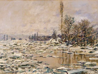 Das Auseinanderbrechen des Eises