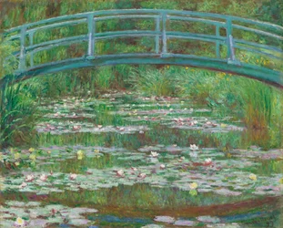 Die japanische Fußbrücke