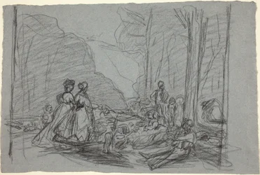 Das Frühstück im Grünen, ca. 1865