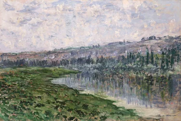 Die Seine und die Hügel von Chantemsle