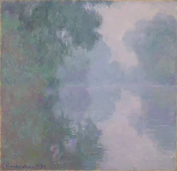 Die Seine bei Giverny, Morgennebel, 1897