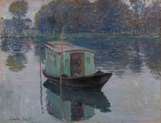 Das Atelierboot, 1874
