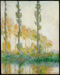 Die drei Bäume, Herbst, 1891