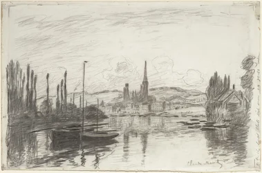 Blick auf Rouen, 1883