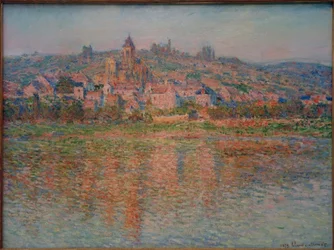 Vétheuil im Sommer
