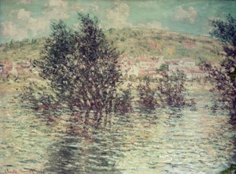 Vétheuil, Blick auf Lavacourt