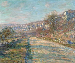 Blick auf die Straße von La Roche-Guyon, Val d