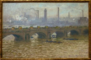 Waterloo Bridge, Grauer Himmel