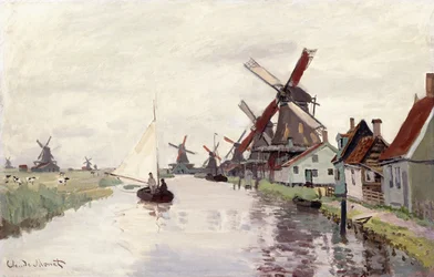 Windmühle in Holland, 1871