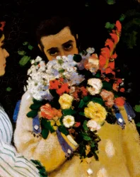 Frauen im Garten (Detail)