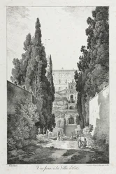 Ansicht der Villa d