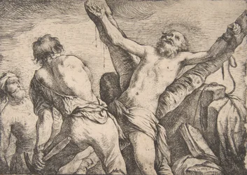 Das Martyrium des Heiligen Andreas, 1623