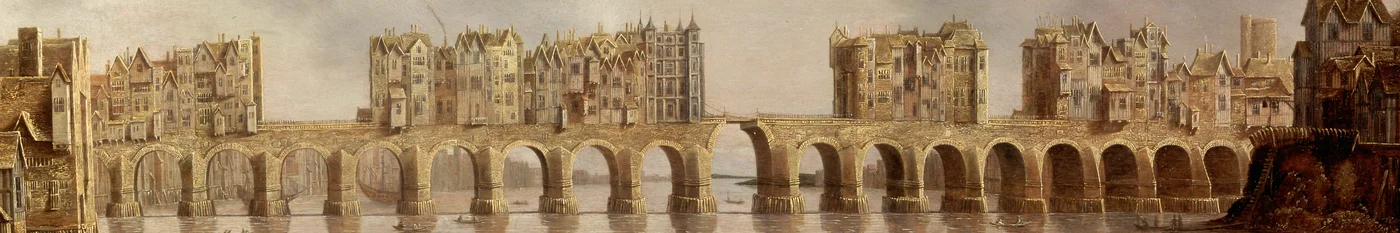 Detail von Old London Bridge (Detail)