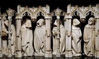 Die Trauernden am Grabmal Philipps des Kühnen (1342-1404). 15. Jahrhundert. Dijon, Museum der Schönen Künste