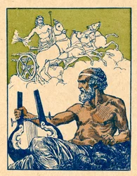Illustration für die Ilias von Homer