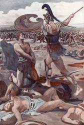 Illustration für die Ilias von Homer