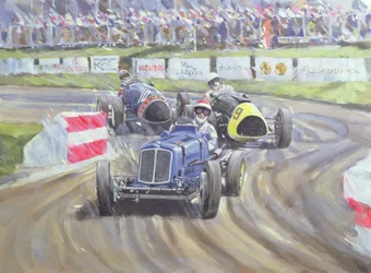 Das erste Rennen beim Goodwood Revival, 1998