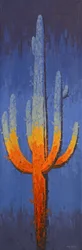 Saguaro Wüsten-Glühen