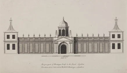 Britisches Museum, Holborn, ca. 1750