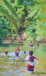 Fluss Lime Erhaben, 2020