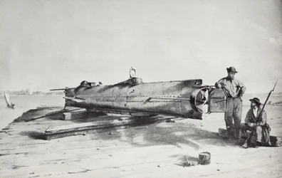 Konföderierten-U-Boot, Hunley