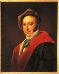 Porträt von Gioacchino Rossini
