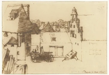Innenhof eines Hauses in Dieren
