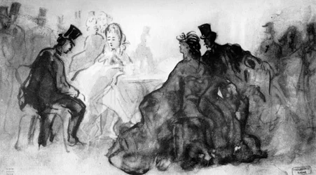 Im Kabarett, 19. Jahrhundert, 1930