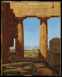 Säulen des Neptuntempels in Paestum