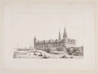 Kronborg von der nordwestlichen Seite gesehen