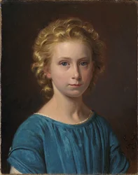 Margrethe Vullum als Kind (geb. Lehmann)