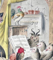 Vogelkonzert (Gravur)