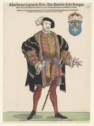 Porträt von Karl von Orléans