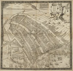 Die berühmte Handelsstadt Amsterdam