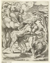 Jupiter, Io und Juno