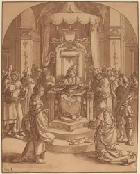 Das Urteil Salomos, 1782