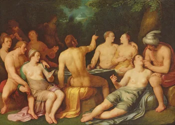 Die Verderbnis der Welt vor der Sintflut, 1619
