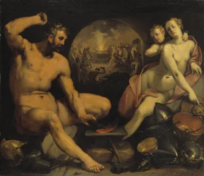 Venus und Vulkan, 1590