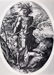 Sylvain, Gott der Wälder von Cornelis Cort