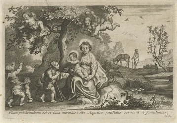 Maria mit Kind und Johannes dem Täufer