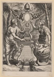 Titelseite für M.C. Sarbievski, Lyricorum Libri IV