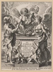 Titelseite für Silvester Pietrasanta, De Symbolis Heroicis