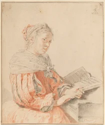 Junges Mädchen am Keyboard