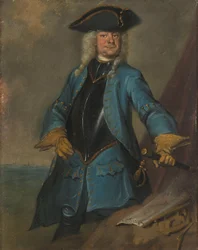 Gerrit Sichterman (1688-1730). Quartiermeister der Kavallerie, Oberst des Oranje-Groningen-Infanterieregiments, Kommandant von Grave